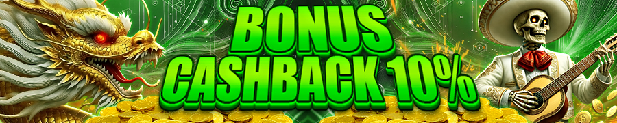 bonus cashback mingguan 10% lawu88slot
